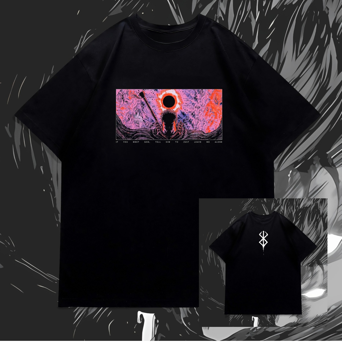 Streetwear Brand - Berserk Brand of Sacrifice Minimalist Anime