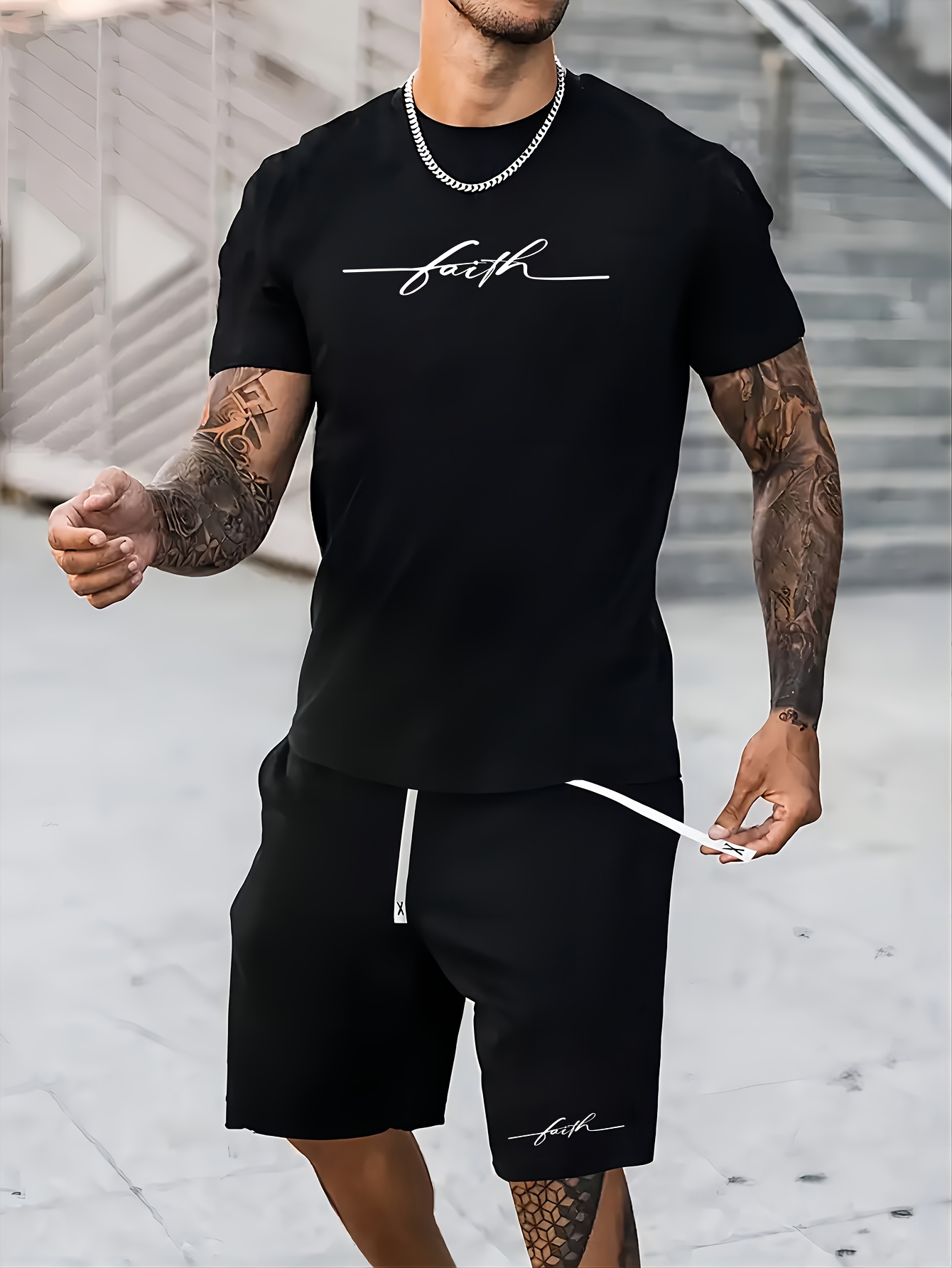Streetwear Brand - Summer T-Shirt for Men: Instagram-Trendy, Casual,