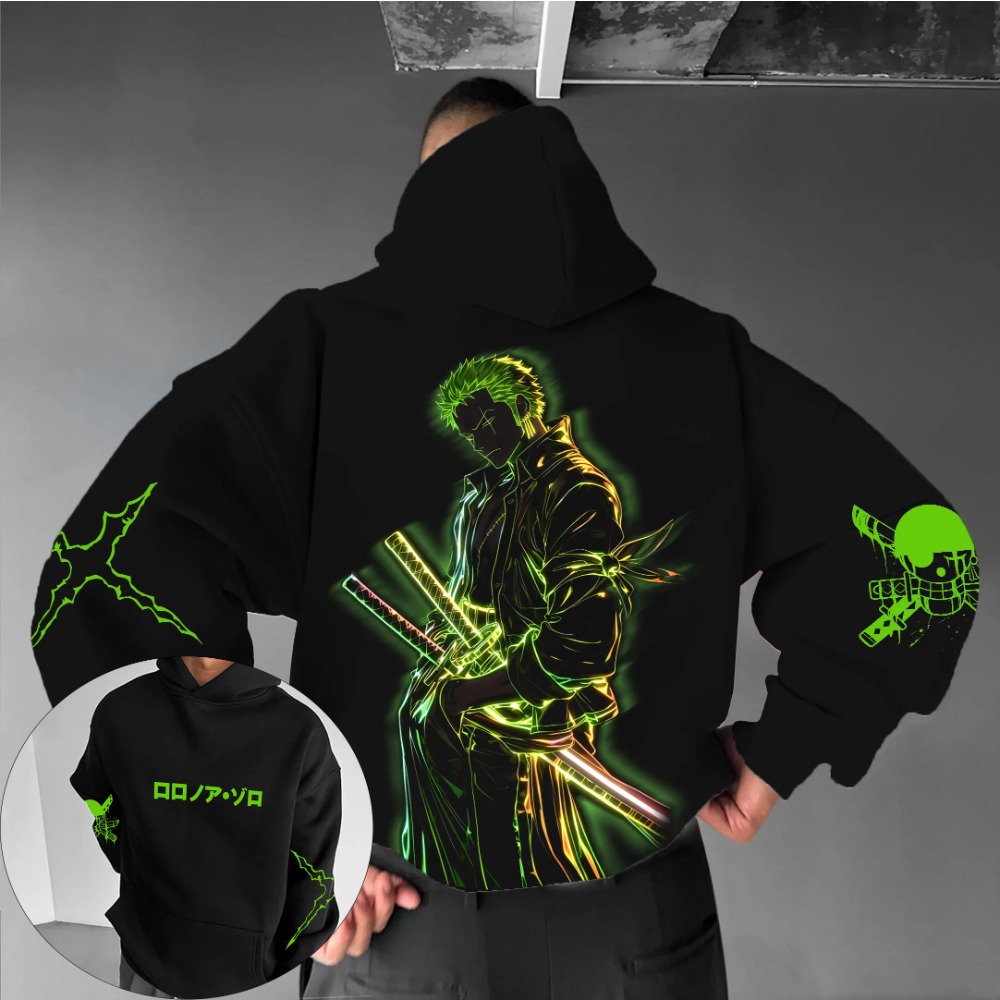 ONE PIECE Men's Hoodie Sweater - Streetwear Brand Y2K のレビューと価格