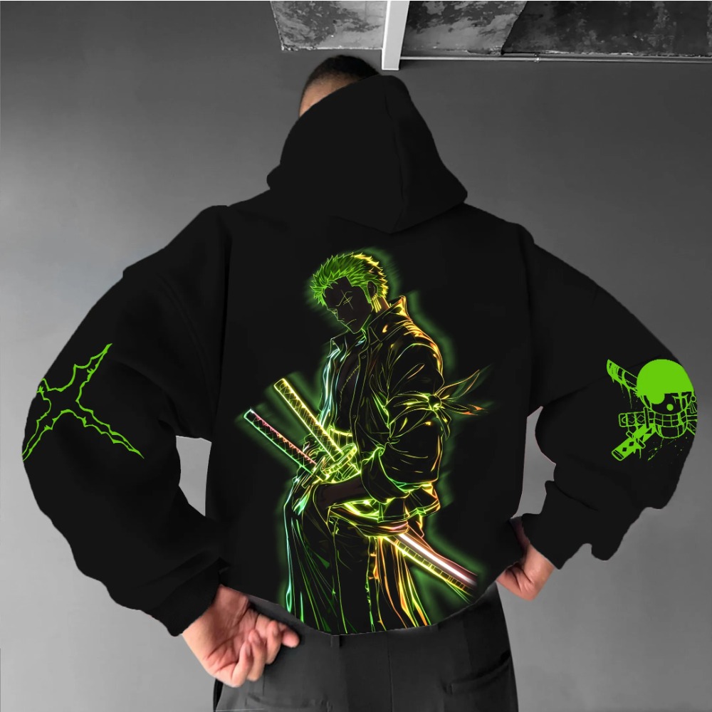 ONE PIECE Men's Hoodie Sweater - Streetwear Brand Y2K のレビューと価格