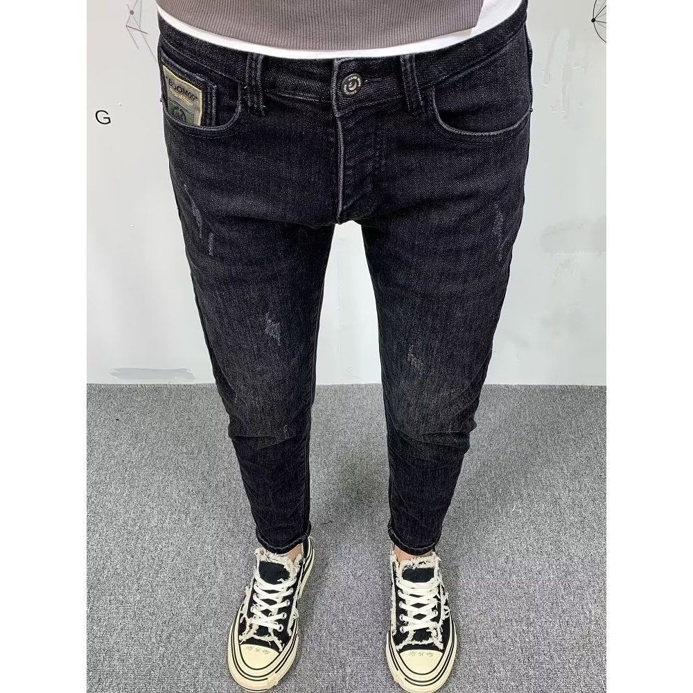 New Fashion Spring Autumn Men' - Streetwear Brand Jeans のレビューと価格
