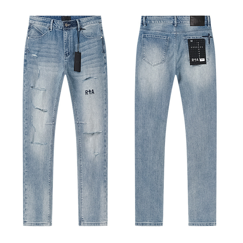 RTA Brand Men's Slim Fit Paint - Streetwear Brand Jeans のレビューと価格