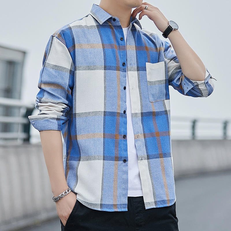 Spring Plaid Shirt Men's Hong  - Streetwear Brand Hong Kong のレビューと価格