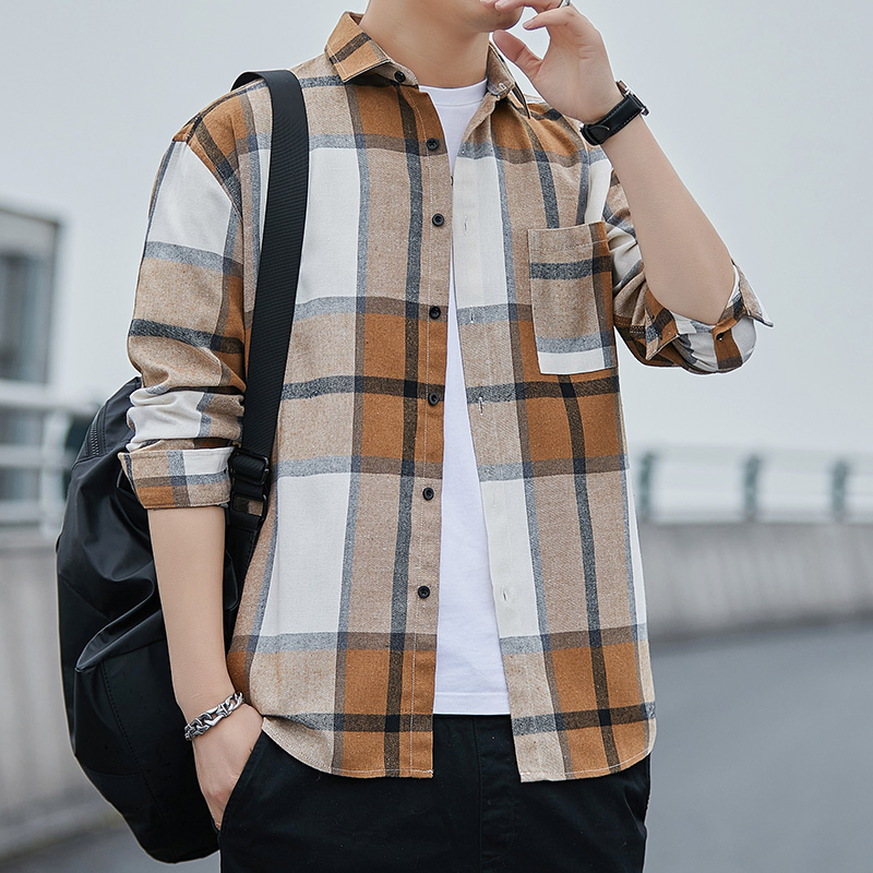 Spring Plaid Shirt Men's Hong  - Streetwear Brand Hong Kong のレビューと価格