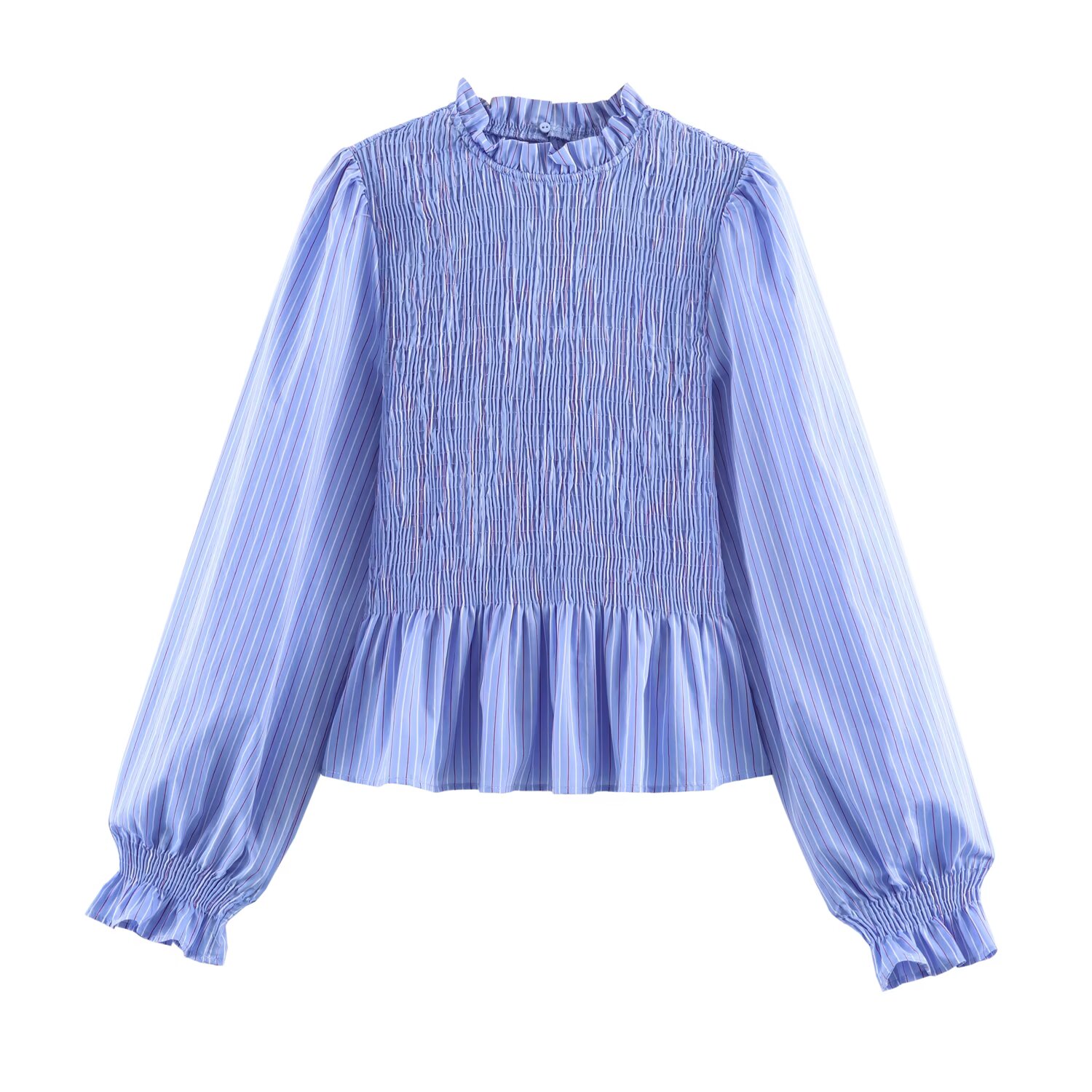 Brand Plaid Ruffle Blouses for - Streetwear Brand England のレビューと価格