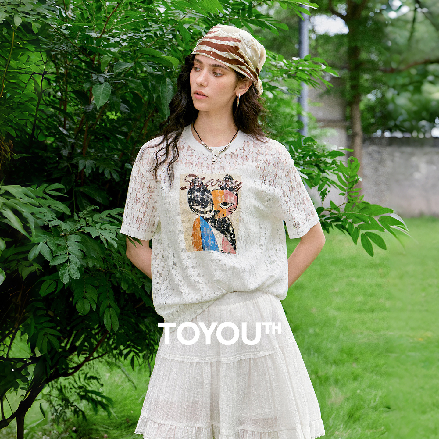 TOYOUTH Women T Shirt Summer 2 - Streetwear Brand Cat のレビューと価格