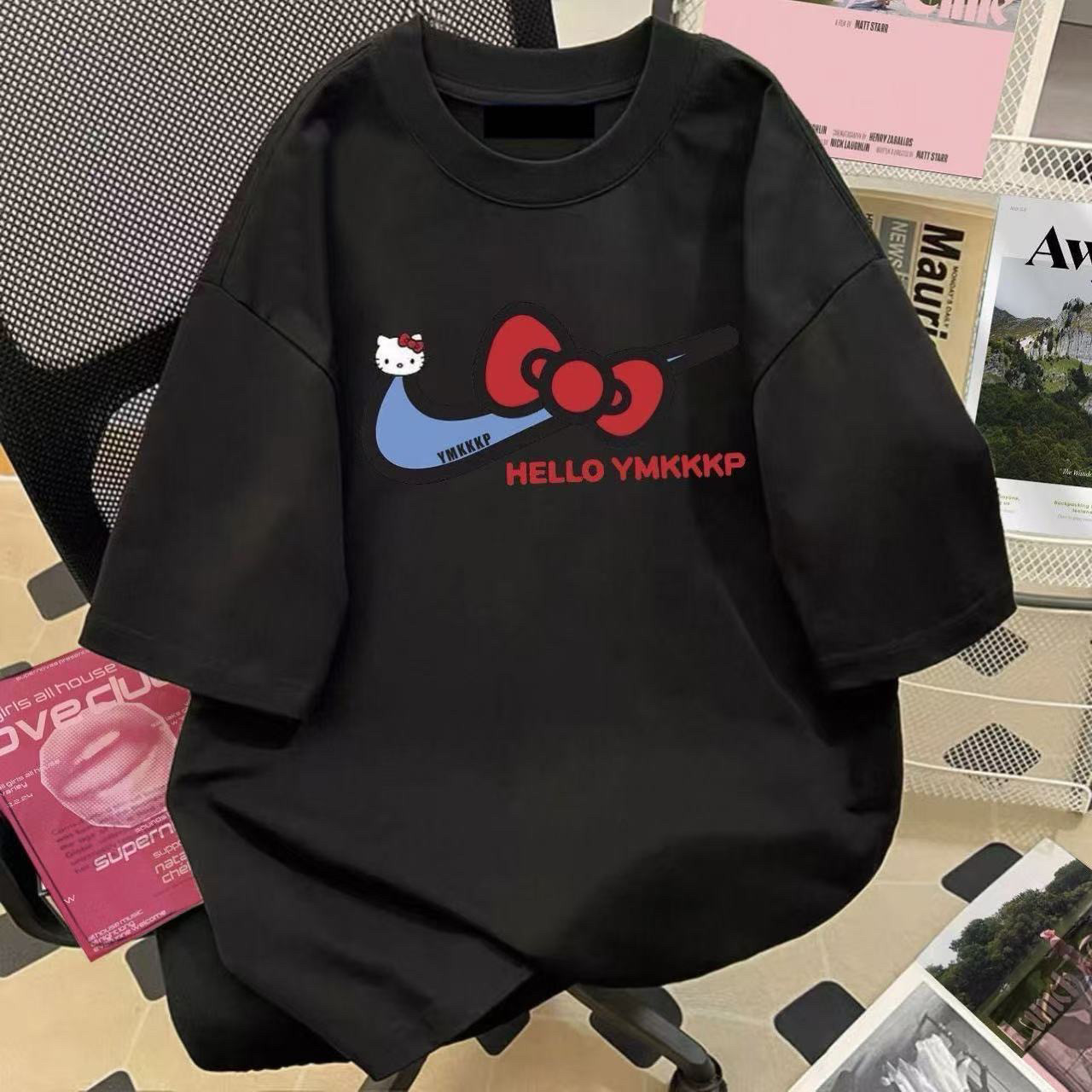 2026 Summer New Style Short-Sl - Streetwear Brand Cat のレビューと価格