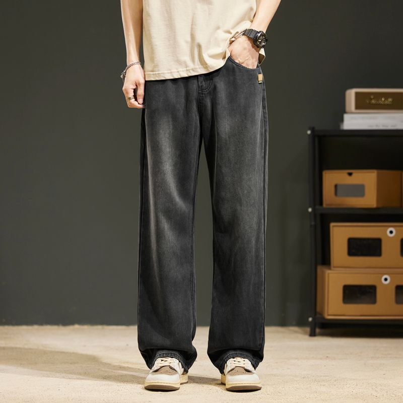 2025 New Summer Thin Men's Vin - Streetwear Brand Jeans のレビューと価格