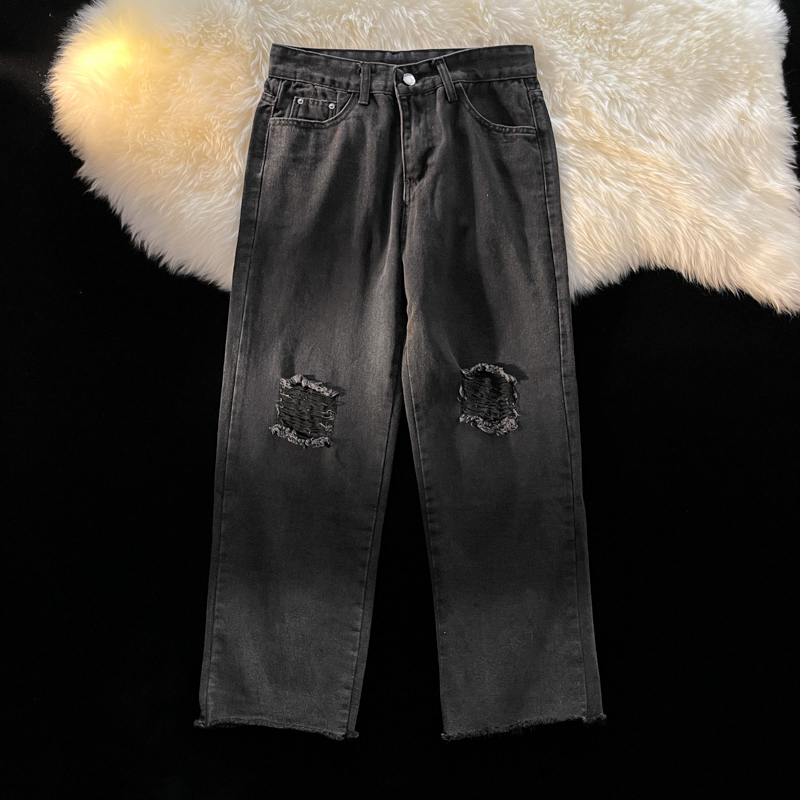 Men's Loose Straight Leg Jeans - Streetwear Brand Hong Kong のレビューと価格