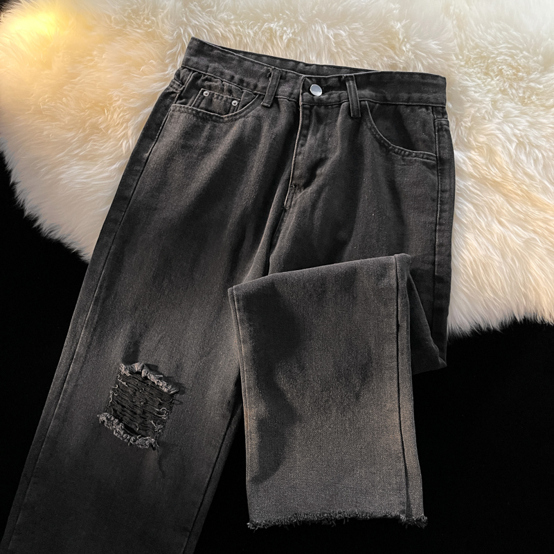 Men's Loose Straight Leg Jeans - Streetwear Brand Hong Kong のレビューと価格