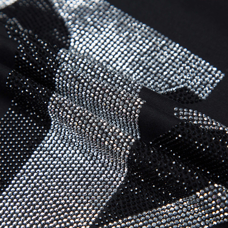 2025 Letter Rhinestones T Shir - Streetwear Brand England のレビューと価格