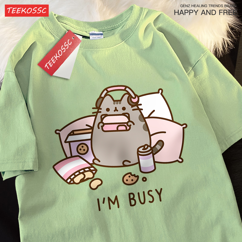Sorry I'M Busy Cat Playing Gam - Streetwear Brand Cat のレビューと価格