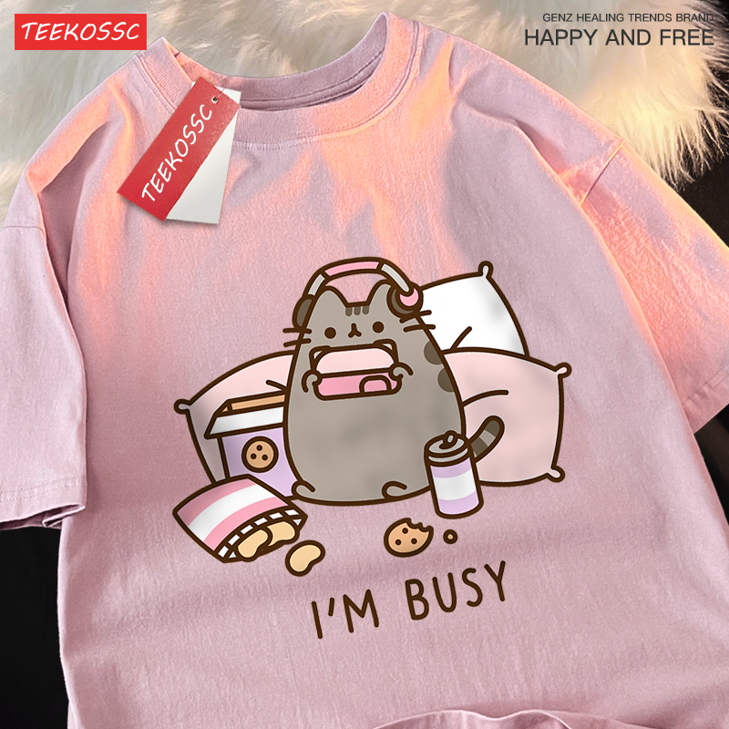 Sorry I'M Busy Cat Playing Gam - Streetwear Brand Cat のレビューと価格