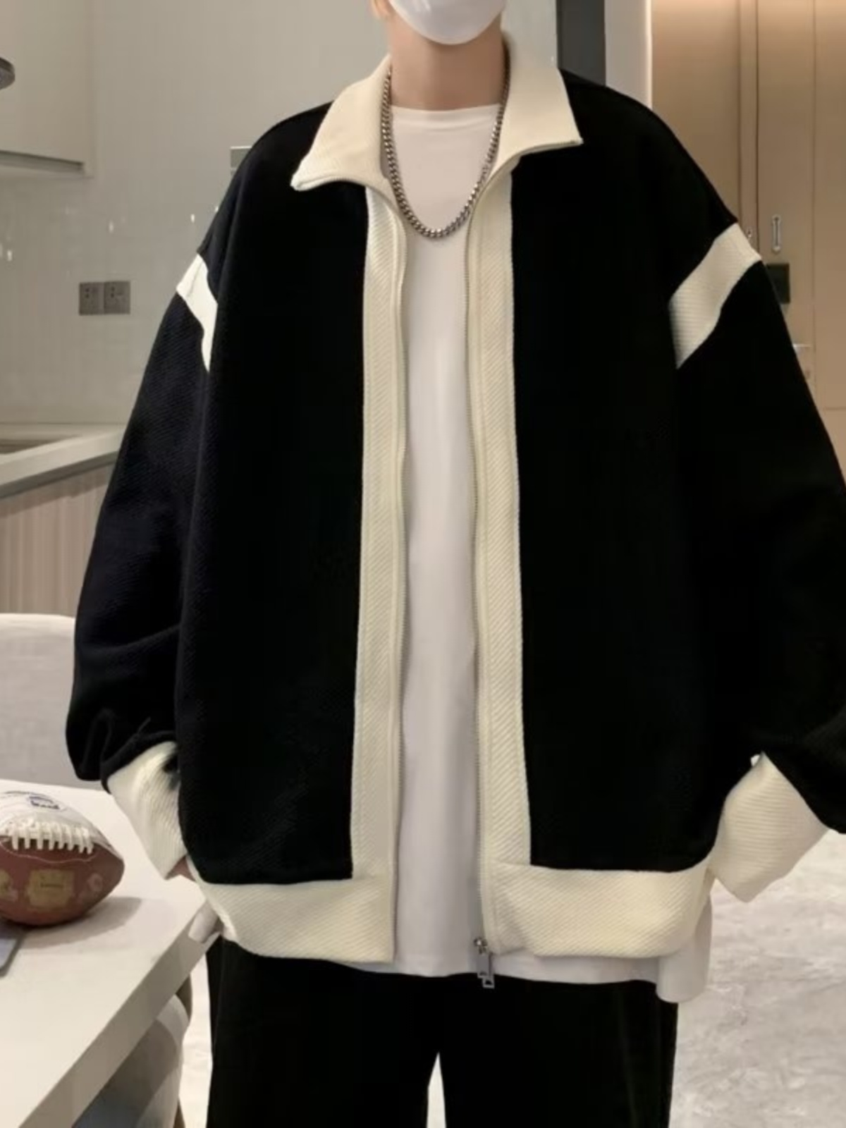 Casual Knitted Jaet for Men Ho - Streetwear Brand Hong Kong のレビューと価格