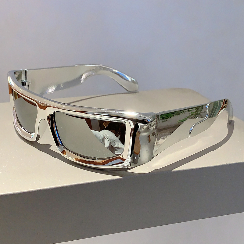 Y2k Wrap Round Men Sunglasses  - Streetwear Brand Y2K のレビューと価格