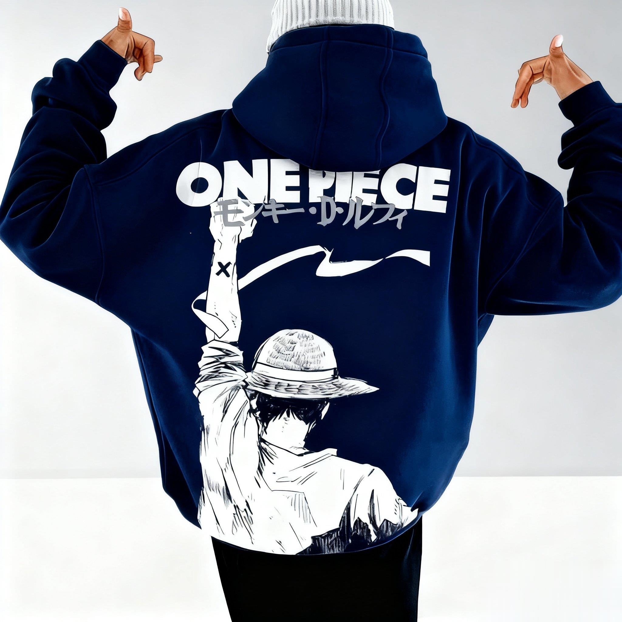 One Piece Anime Hoodie Men Wom - Streetwear Brand Y2K のレビューと価格
