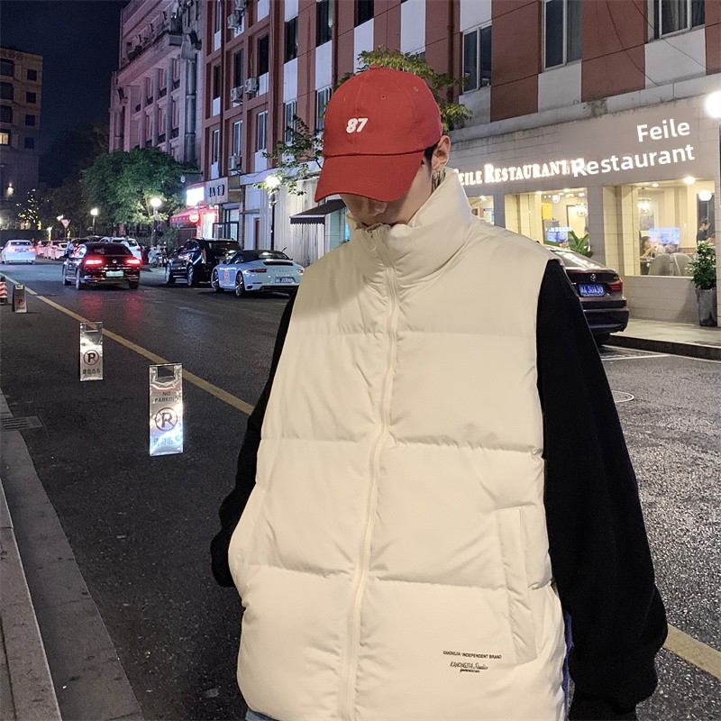 Loose Men's Cotton Vest Autumn - Streetwear Brand Hong Kong のレビューと価格