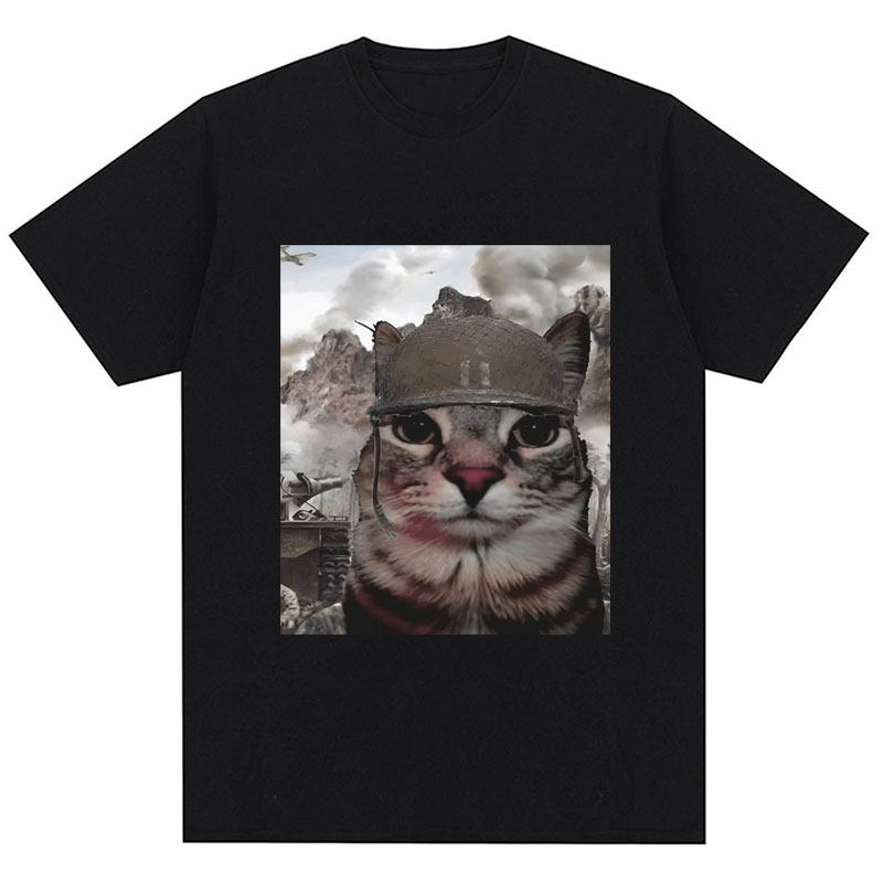 Thousand Yard Stare Cat Summer - Streetwear Brand Cat のレビューと価格