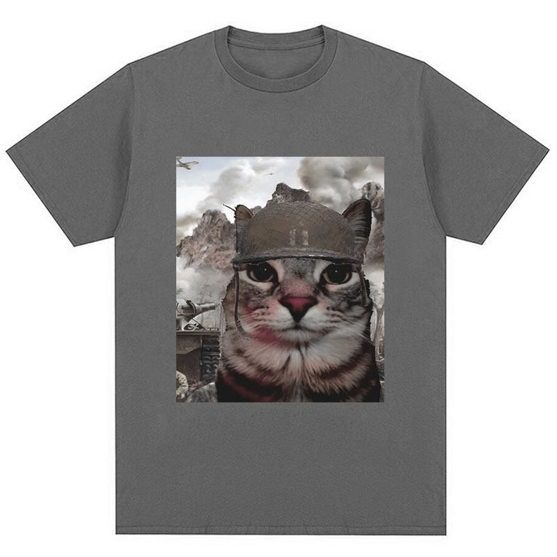 Thousand Yard Stare Cat Summer - Streetwear Brand Cat のレビューと価格