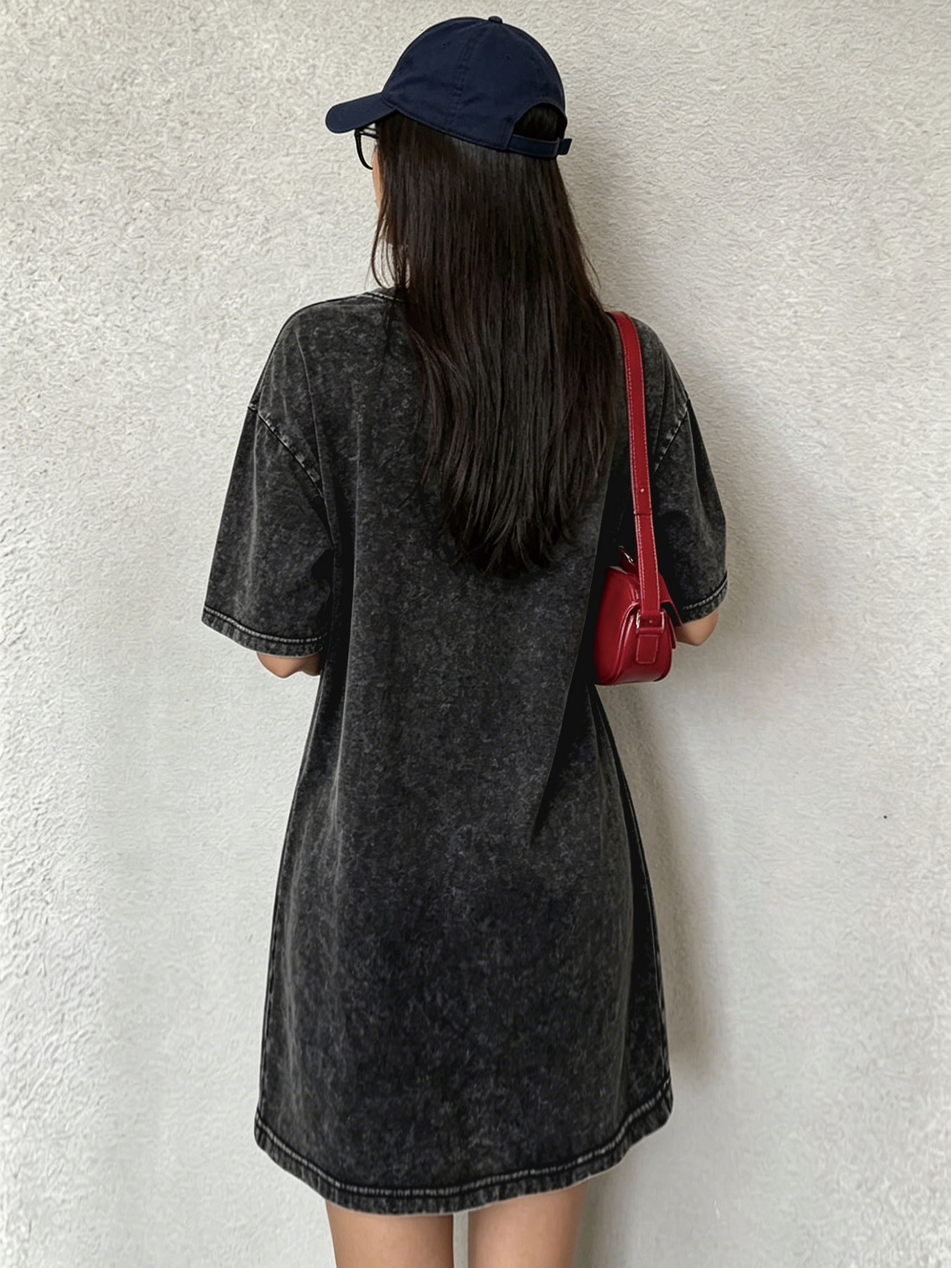 Vintage Washed Distressed T-Sh - Streetwear Brand Cat のレビューと価格