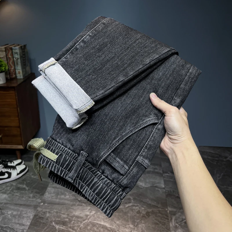 Brand Men's New Autumn Jeans B - Streetwear Brand Jeans のレビューと価格