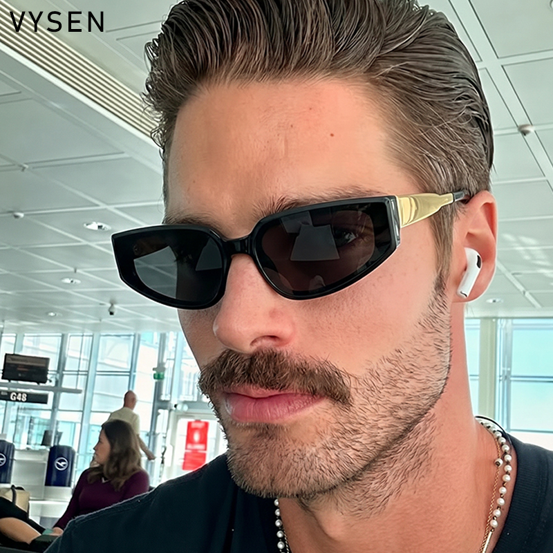 Y2K Punk 90S Sunglasses Men 20 - Streetwear Brand Cat のレビューと価格