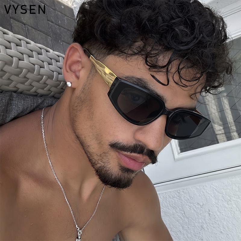 Y2K Punk 90S Sunglasses Men 20 - Streetwear Brand Cat のレビューと価格