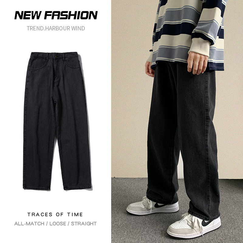 New Streetwear Baggy Jeans Men - Streetwear Brand Jeans のレビューと価格