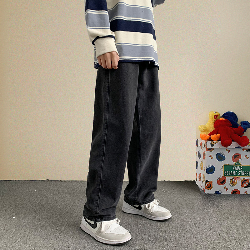 New Streetwear Baggy Jeans Men - Streetwear Brand Jeans のレビューと価格