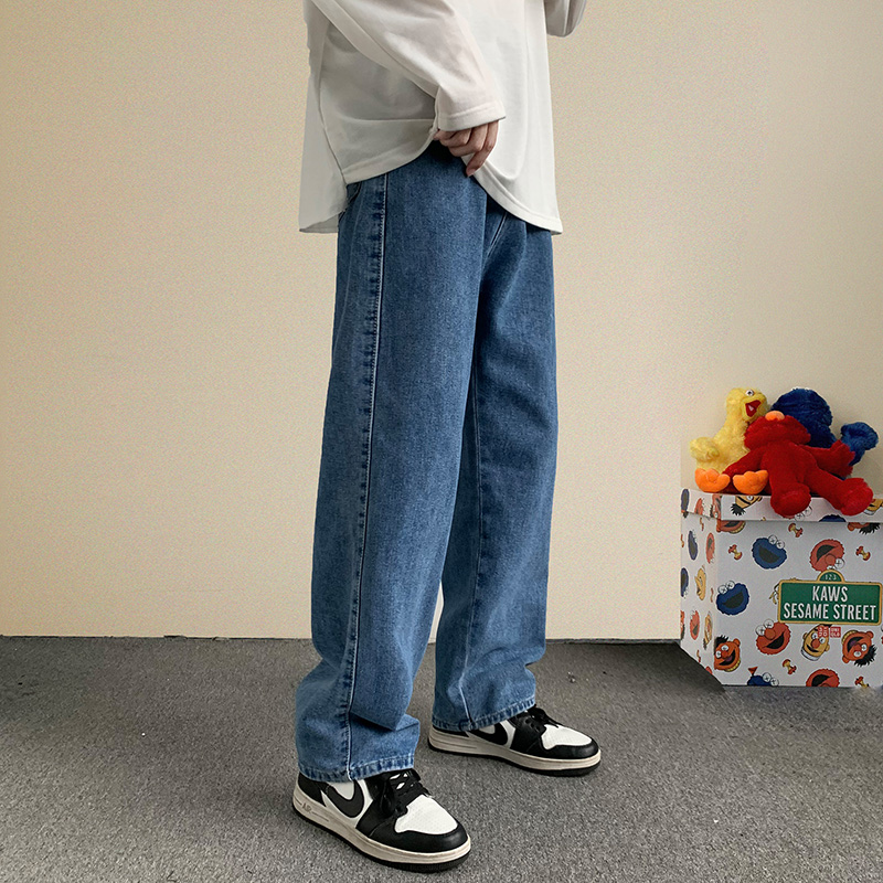 New Streetwear Baggy Jeans Men - Streetwear Brand Jeans のレビューと価格