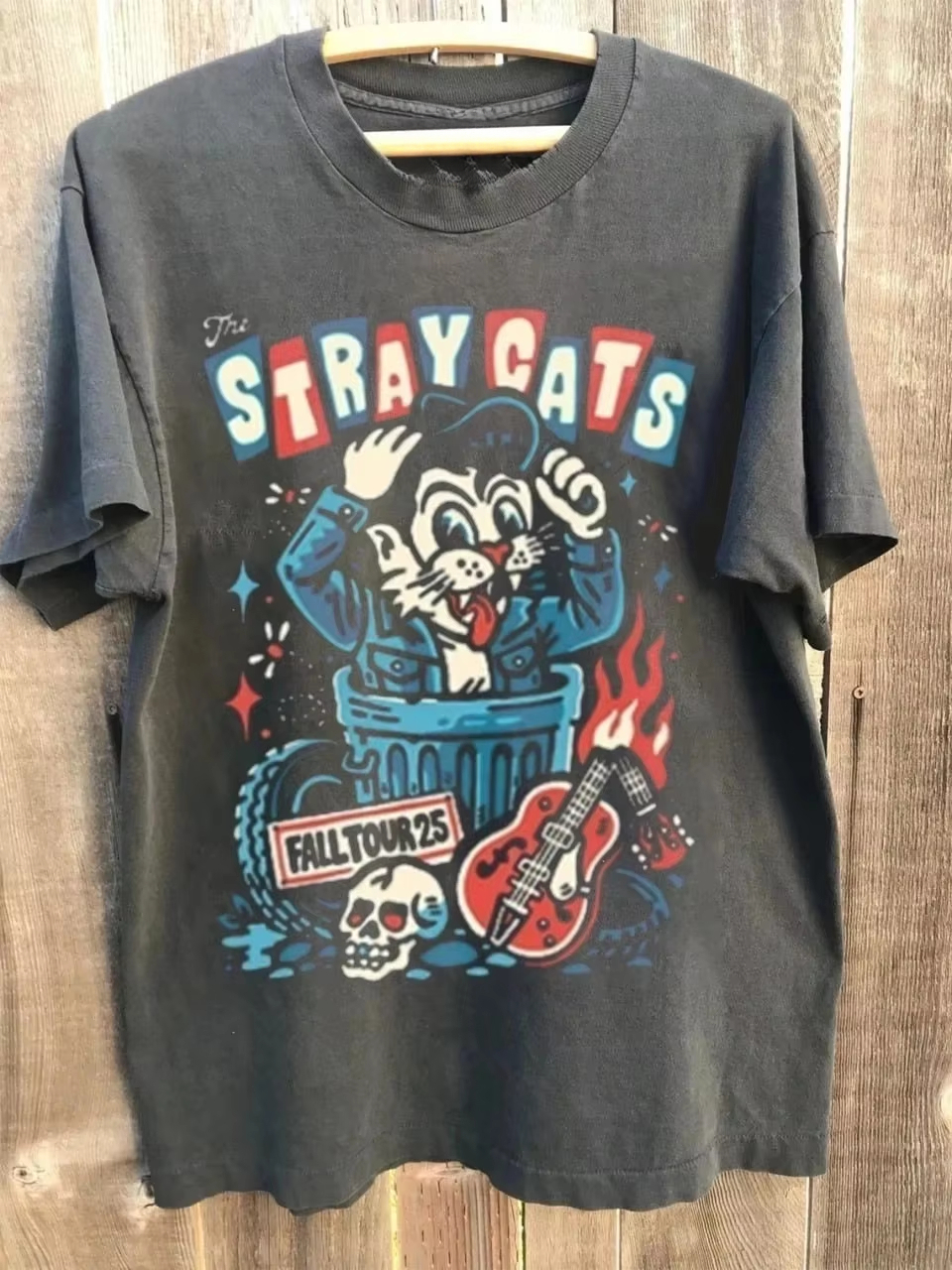 Stray Cats 2026 Tour Classic B - Streetwear Brand Cat のレビューと価格